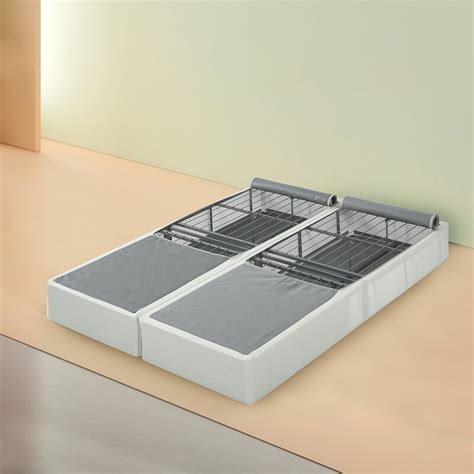 metal support for box spring|foldable metal box spring.